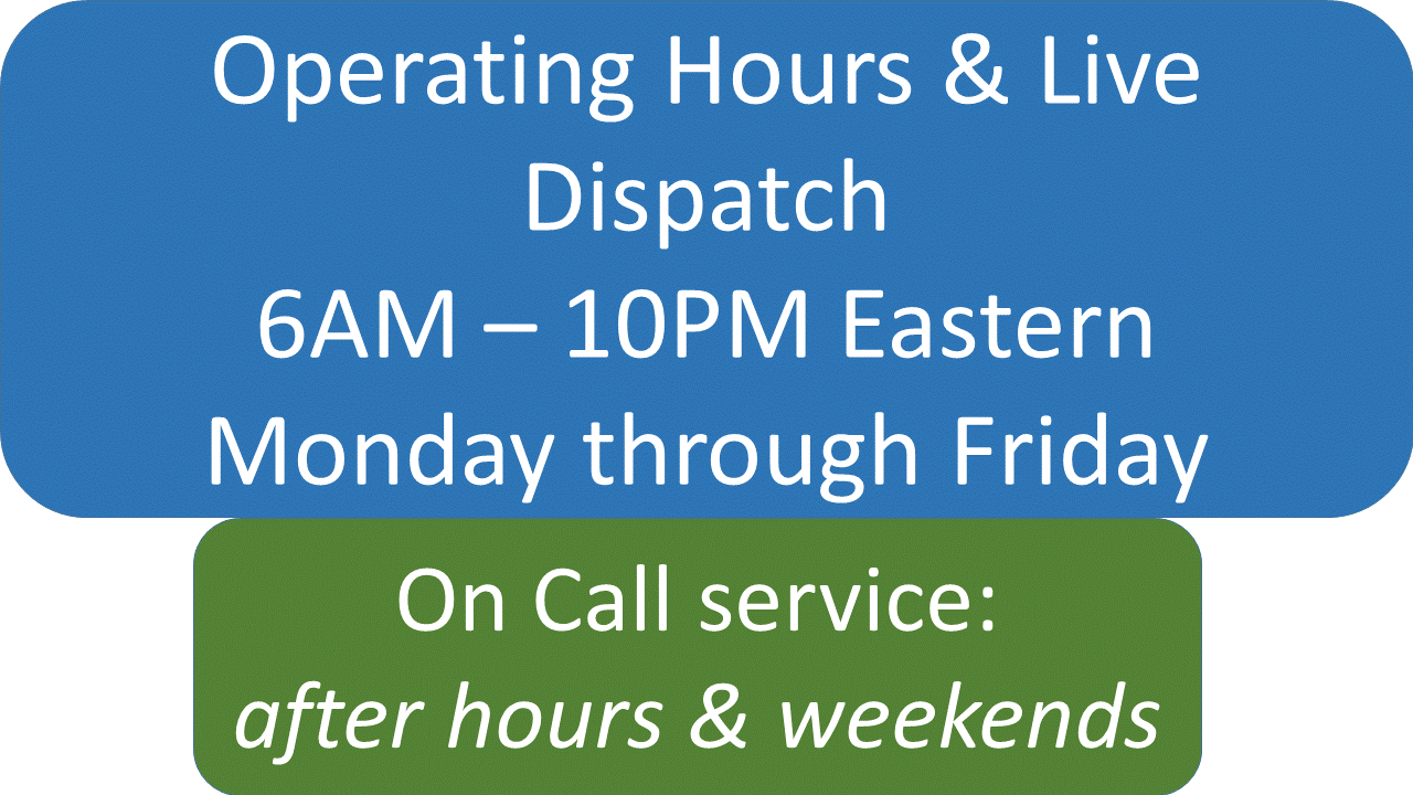 Airport Courier Service Hours